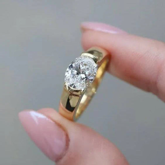 Vintage-Ring mit Zirkonia – Zeitlose Eleganz