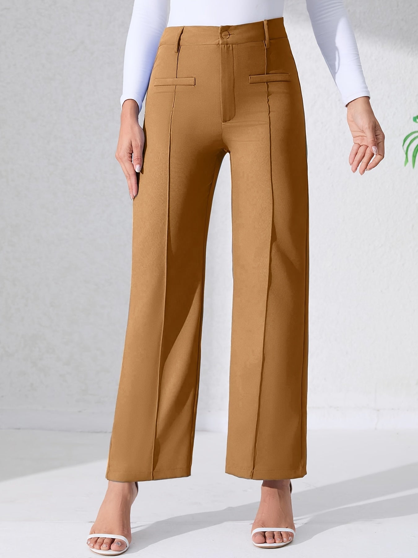 Seraphina | Weit geschnittene High Waist Hose