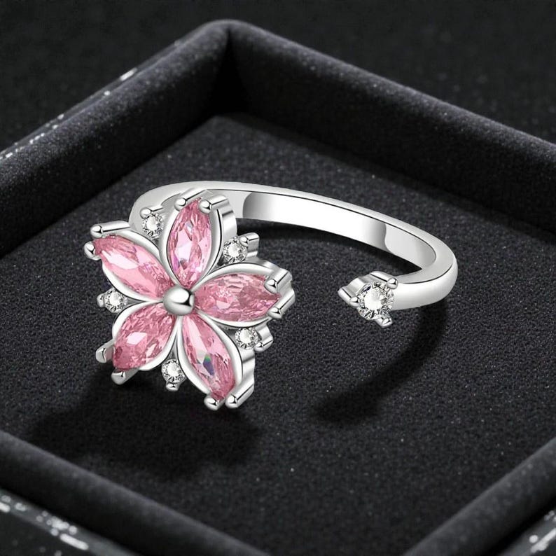 Clarissa | Blumen-Fidget-Ring
