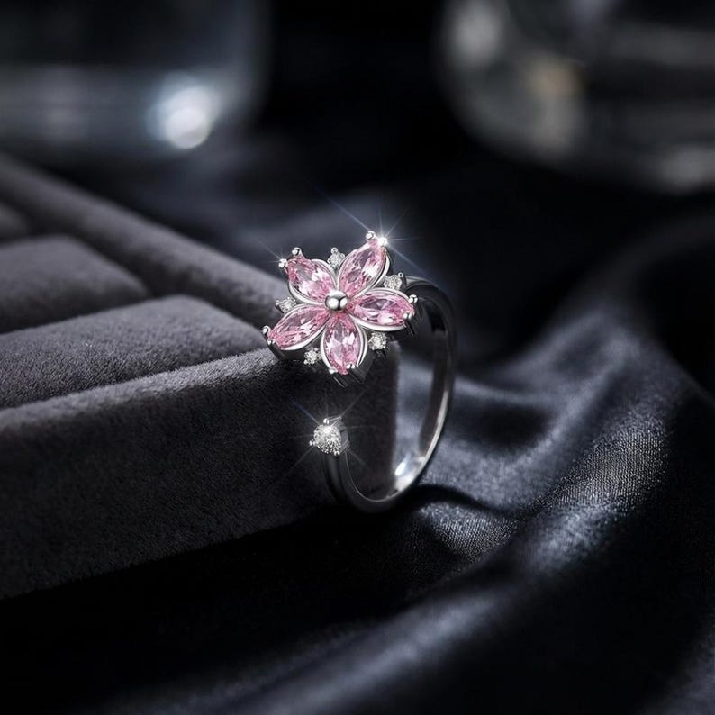 Clarissa | Blumen-Fidget-Ring