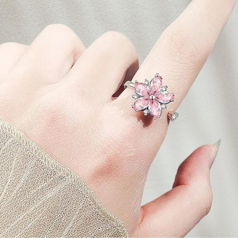 Clarissa | Blumen-Fidget-Ring