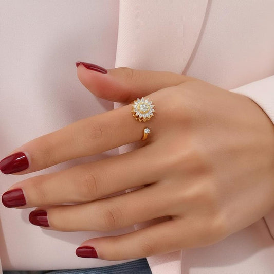 Hennie | Blumen-Drehring