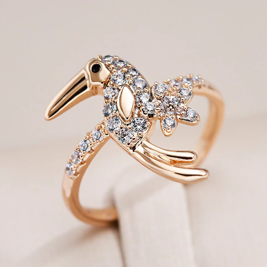 Vogelring – elegant und glänzend